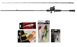 Abu Garcia Fast Attack Pro Pike Baitcaster Hengelset 2.1m (20-70g)