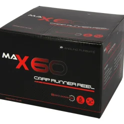 Angling Pursuits Max 'Carp Runner' Vrijloopmolen, volgespoeld met 8lb lijn