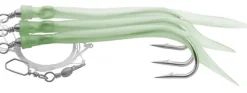Aquantic 3-Haaks Gummi Makk Rig 4/0