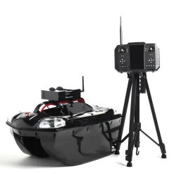 Baitstar Baitboats Advanced AllinOne Black Voerboot (Incl. GPS, Fishfinder & Statief)
