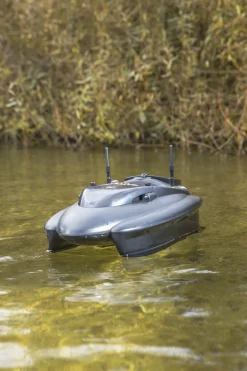 BaitStar Voerboot Compact Black + Sonartab Dieptemeter