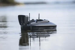 BaitStar Voerboot Compact Black + Sonartab Dieptemeter