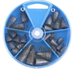 Behr Bullet Weight Assortment Box, 29 stuks!