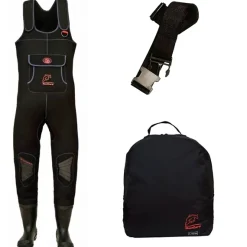 Behr Neoprene Waders Red Carp Waadpak (Inclusief opbergtas en riem!)