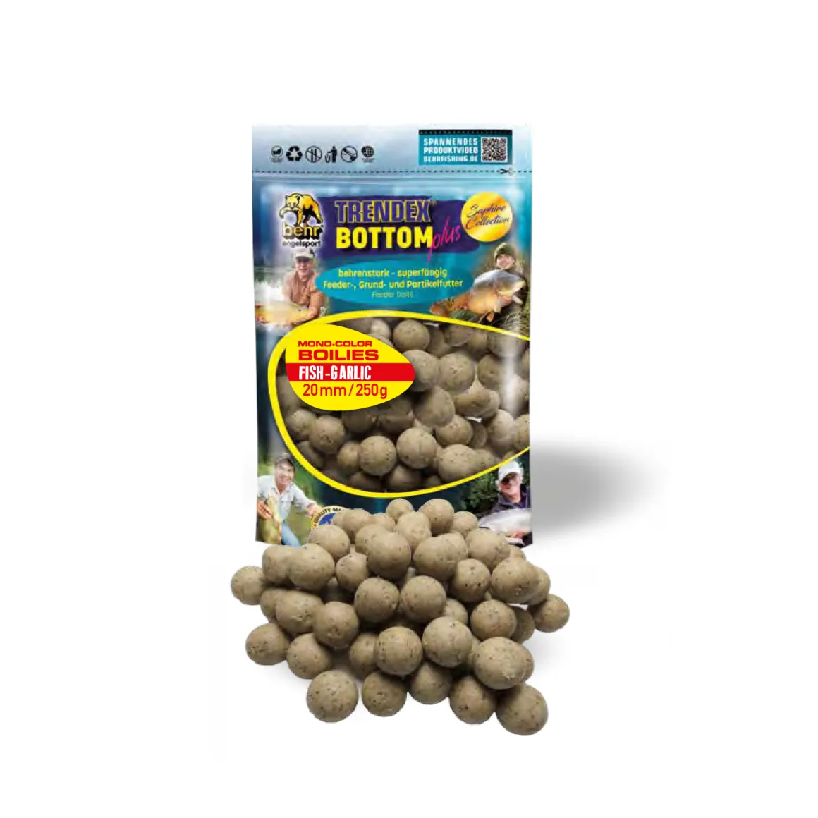 Behr Trendex Mono-Color Boilies Fish-Garlic (250g)