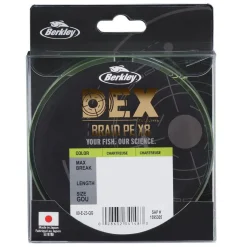 Berkley Dex X8 PE Gevlochten Lijn Chartreuse (300m)
