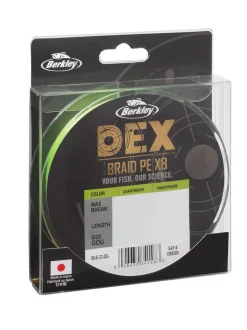 Berkley Dex X8 PE Gevlochten Lijn Chartreuse (300m)