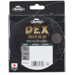 Berkley Dex X8 PE Gevlochten Lijn Moss Green (150m)