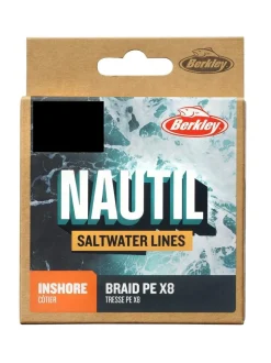 Berkley Nautil Inshore x8 Gevlochten Lijn Aqua Blue 300m