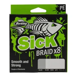 Berkley Sick Braid Black Gevlochten Lijn (270m)