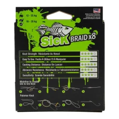 Berkley Sick Braid Black Gevlochten Lijn (270m)