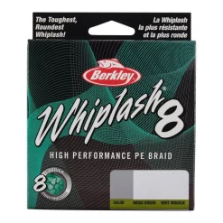 Berkley Whiplash 8 Gevlochten Lijn Green 300m