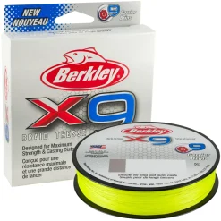 Berkley x9 Gevlochten Lijn Flame Green 2000m