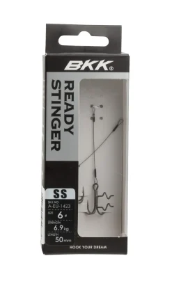 BKK Assist Spear Softbait Stinger 7x7 Wire Zander 7kg (0.36mm) (2 Stuks)