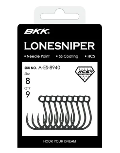 BKK Lonesniper Roofvis/Zeevis Haak (8 Stuks)