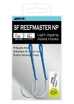 BKK SF Reefmaster NP Long Zeevis Haak (2 Stuks)
