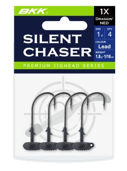 BKK Silent Chaser Draggin' NED Loodkop #1/0 Black