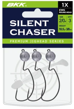 BKK Silent Chaser 1X EWG Round Head Loodkop #3/0