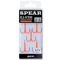 BKK Spear-21 UVO Treble Hooks