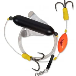 Black Cat Worm River Meerval Rig 200cm (Size 2/0)