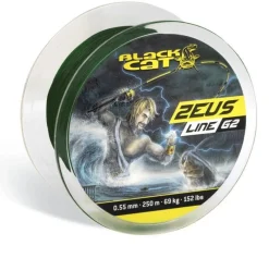 Black Cat Zeus Line G2 Groen Gevlochten Lijn (250m)