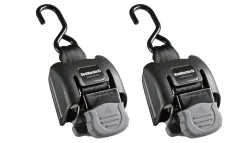 Boatbuckle SS Retractable Transom Tie-Down Boot Spanbanden (2 Stuks)