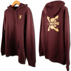 CC Moore Burgundy Hoodie Vistrui