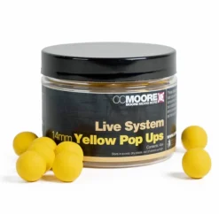 CC Moore Live System Yellow Pop Ups 14mm (45pcs)
