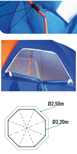 Colmic Beach Umbrella