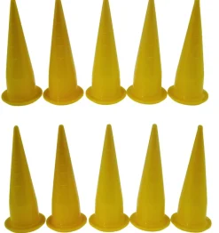 Common Baits Mondstuk Voor Boilie Deegspuit Geel (10 Stuks)