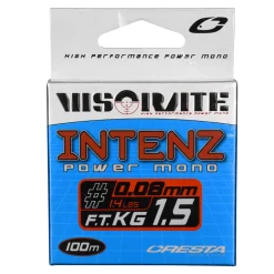 Cresta Intenz Powermono Nylon Witvislijn 100m