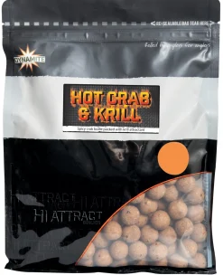 Dynamite Baits Hot Crab & Krill Boilies (1kg)