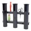 Fish on Triple Rod Holders Hengelsteun