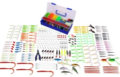 Fish4All Multi Lure Box Hard, Soft & Metal + Pliers (328pcs)