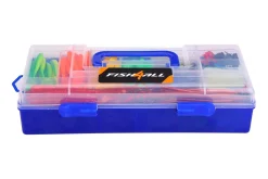 Fish4All Multi Lure Box Hard, Soft & Metal + Pliers (328pcs)