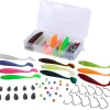 Fish4All Softbait Shad Texas/Carolina Box (50pcs)