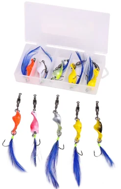 Fish4All Spiral Lure Kit 7cm 3g (5 Stuks)