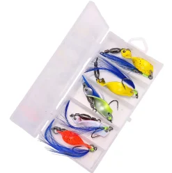 Fish4All Spiral Lure Kit 7cm 3g (5 Stuks)