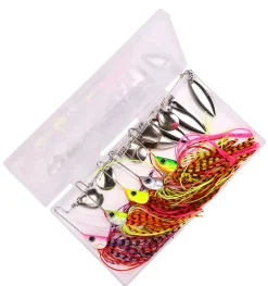 Fish4All Vibra Spinnerbait Box 15g (5 Stuks)