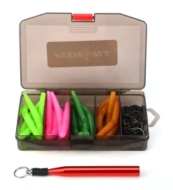 Fish4All Whacky Worm Box (91pcs)