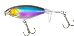 Fladen Conrad TopWater Splasher Rainbow Oppervlakte Kunstaas 8cm