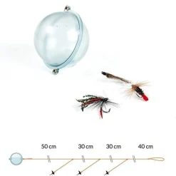 Fladen Fly Cast Set incl. Bubble Float