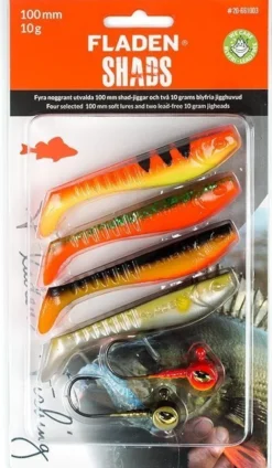 Fladen Soft lure assortment Shad
