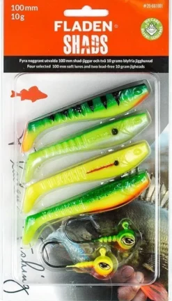 Fladen Soft lure assortment Shad