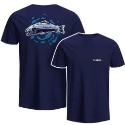 Fladen T-Shirt Frisky Salmon Blue