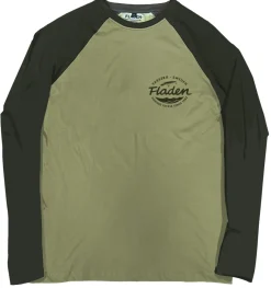 Fladen T-Shirt Long Sleeve Duo Green Pike