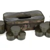 Fox Camolite 12 Pot Hookbait Case (Incl. 12 Potjes)