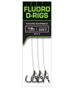 Fox Carp Ready Rigs Fluoro D-Rig (3pcs)