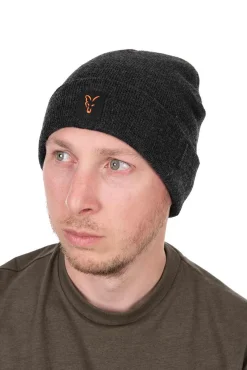 Fox Collection Beanie Black/Orange