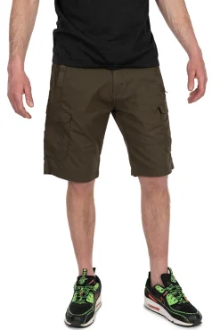 Fox Collection LW Cargo Shorts Green & Black Visbroek